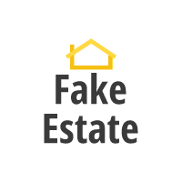 logo fake estate